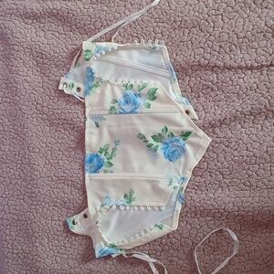 Floral corset